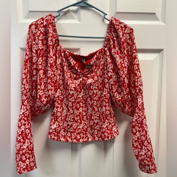 Anthropologie Sweetheart Floral Blouse - Picture 1 of 5